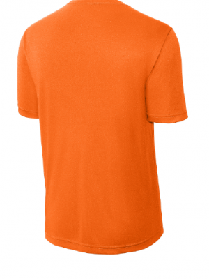 Podiumwear Men's 100% Poly Performance T-Shirt with Print (Soccer) Back View