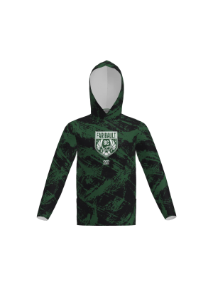 Podiumwear Child's Slim-Fit Hoodie (Cycling) Front View