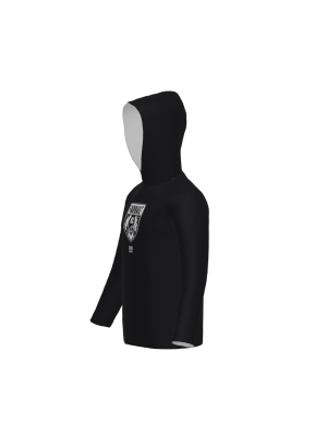 Podiumwear Child's Slim-Fit Hoodie (Cycling) Side View