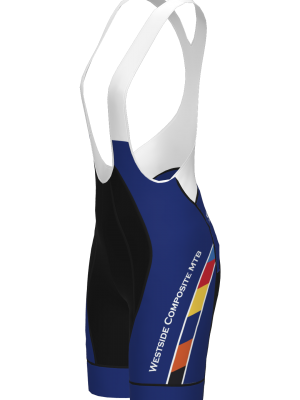 Podiumwear Women's Cycling Bibs (Cycling) Side View