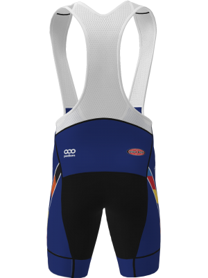 Podiumwear Men's Cycling Bibs (Cycling) Back View