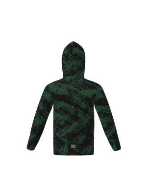 Podiumwear Child's Slim-Fit Hoodie (Cycling) Back View