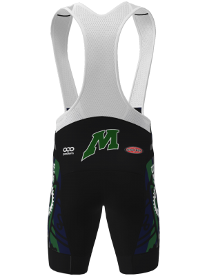 Podiumwear Men's Cycling Bibs (Cycling) Back View
