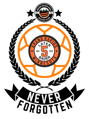 Podiumwear Unisex Youth 100% Poly Performance T-Shirt with Print (Soccer) Side View