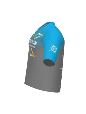 Podiumwear Men's Loose Fit Short Sleeve MTB Jersey (Cycling) Side View