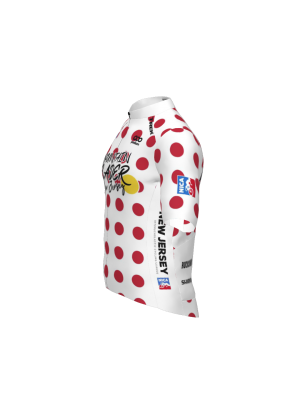 Podiumwear Men's Gold Full Zip Jersey (Cycling) Side View