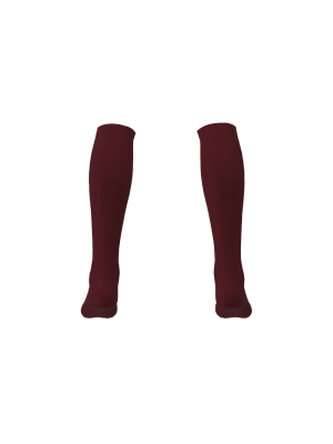 Podiumwear Silver Level Soccer Sock (Soccer) Back View