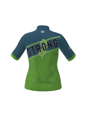 Podiumwear Women's Bronze Jersey (Cycling) Back View