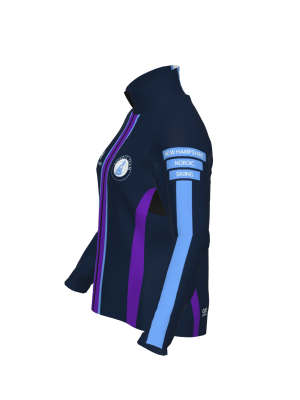 Podiumwear Gold Jacket Women's (Nordic Skiing) Side View