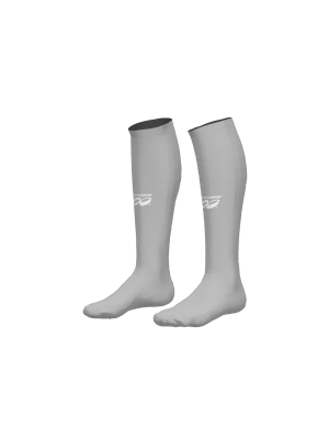 Podiumwear Silver Level Soccer Sock (Soccer) Side View