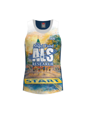 Podiumwear Men's V-Neck Tee (Running) Front View