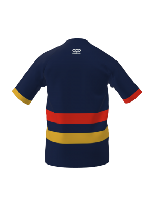 Podiumwear Men's V-Neck Tee (Running) Back View