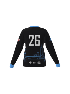 Podiumwear Women's Keeper's Jersey (Soccer) Back View
