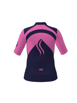 Podiumwear Women's Gold Jersey (Cycling) Back View