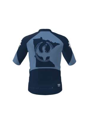 Podiumwear Men's Bronze Jersey (Cycling) Back View