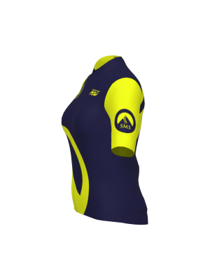 Podiumwear Women's Gold Jersey (Cycling) Side View