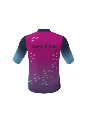 Podiumwear Men's Gold Jersey (Cycling) Back View