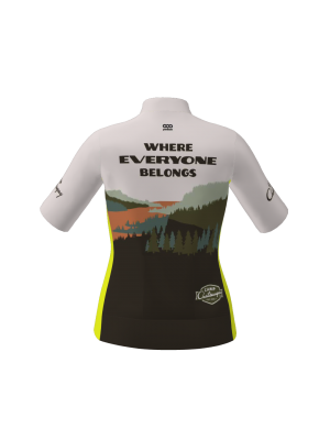 Podiumwear Women's Bronze Jersey (Cycling) Back View