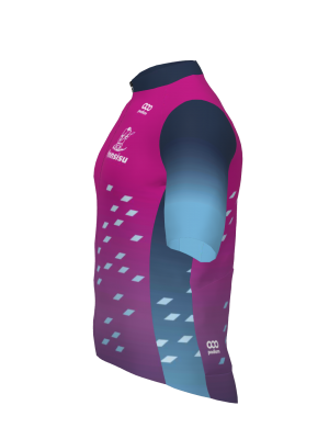 Podiumwear Men's Gold Jersey (Cycling) Side View