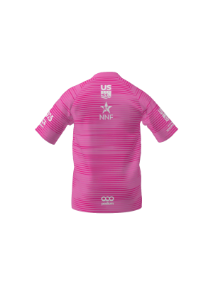 Podiumwear Men's V-Neck Tee (Running) Back View