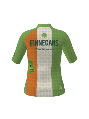 Podiumwear Women's Bronze Jersey (Cycling) Back View