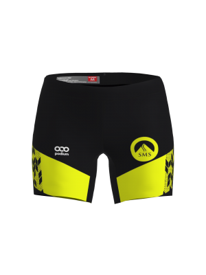 Podiumwear Women's Compression Short (Nordic Skiing) Front View