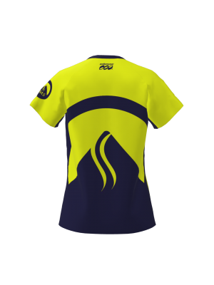 Podiumwear Women's V-Neck Tee (Nordic Skiing) Back View