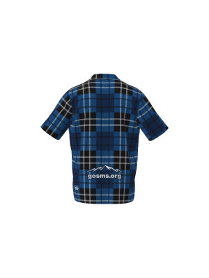 Podiumwear Ripstock Fabric Crew Shirt (Cycling) Back View