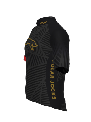Podiumwear Men's Gold Jersey (Cycling) Side View