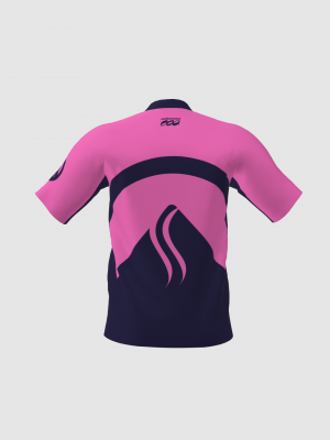 Podiumwear Men's V-Neck Tee (Nordic Skiing) Back View