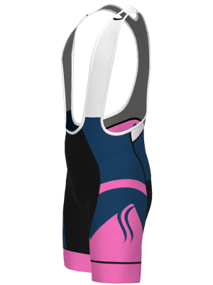 Podiumwear Men's Cycling Bibs (Cycling) Side View