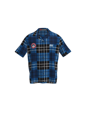 Podiumwear Ripstock Fabric Crew Shirt (Cycling) Front View