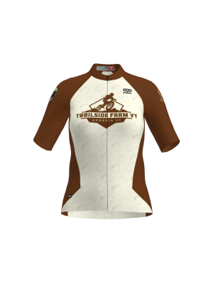 Podiumwear Women's Gold Jersey (Cycling) Front View