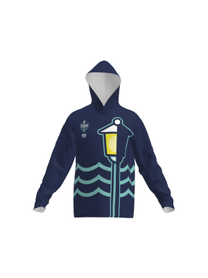 Podiumwear Unisex Slim-Fit Hoodie (Nordic Skiing) Front View