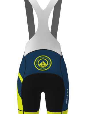 Podiumwear Women's Cycling Bibs (Cycling) Back View