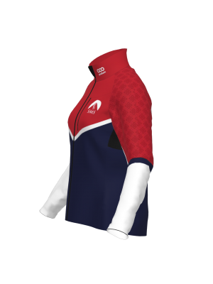 Podiumwear Gold Jacket Women's (Nordic Skiing) Side View