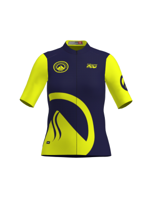 Podiumwear Women's Gold Jersey (Cycling) Front View