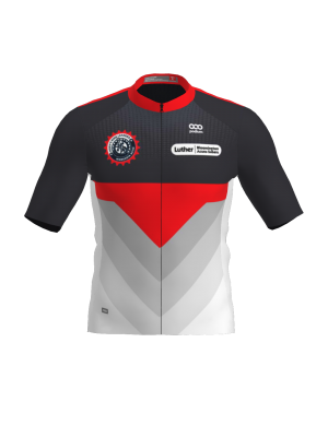 Podiumwear Men's Gold Jersey (Cycling) Front View