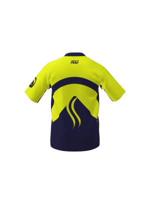 Podiumwear Men's V-Neck Tee (Nordic Skiing) Back View