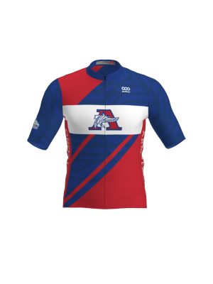 Podiumwear Men's Gold Jersey (Cycling) Front View
