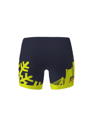 Podiumwear Women's Compression Short (Nordic Skiing) Back View