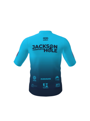 Podiumwear Men's Gold Jersey (Cycling) Back View