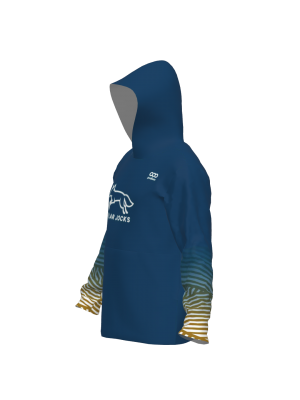 Podiumwear Unisex Slim-Fit Hoodie (Soccer) Side View