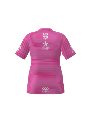 Podiumwear Women's Crew Neck Tee (Nordic Skiing) Back View