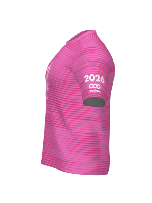 Podiumwear Men's Crew Neck Tee (Running) Side View