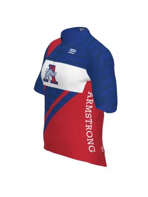 Podiumwear Men's Gold Jersey (Cycling) Side View