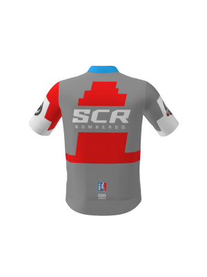 Podiumwear Men's Bronze Jersey (Cycling) Back View