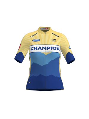 Podiumwear Women's Gold Jersey (Cycling) Front View