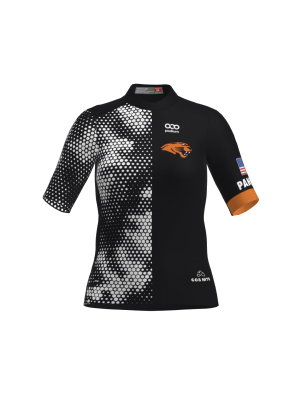 Podiumwear Women's Gold Jersey (Cycling) Front View