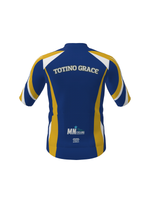 Podiumwear Men's Gold Jersey (Cycling) Back View